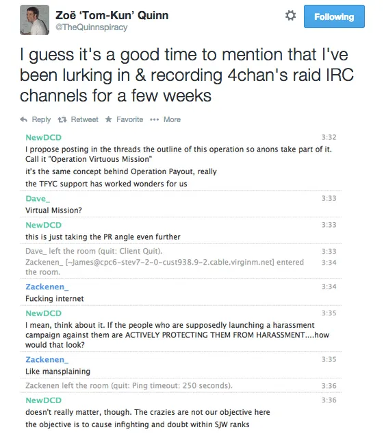 4chan IRC Logs 4chan IRC Logs